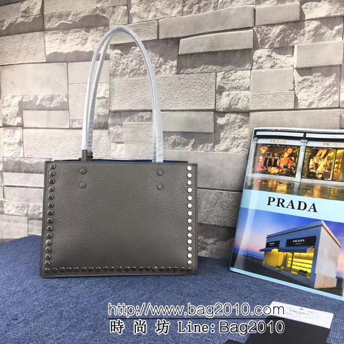 普拉達PRADA原單 2018年最新爆款 明星同款 Prada Etiquette 1BD121 手提購物袋 PHY1438